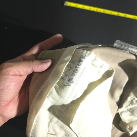 Nike Golf Shorts Mens 38 Beige Pleated Khaki Golfing Casual Walking Performances - Picture 12 of 13